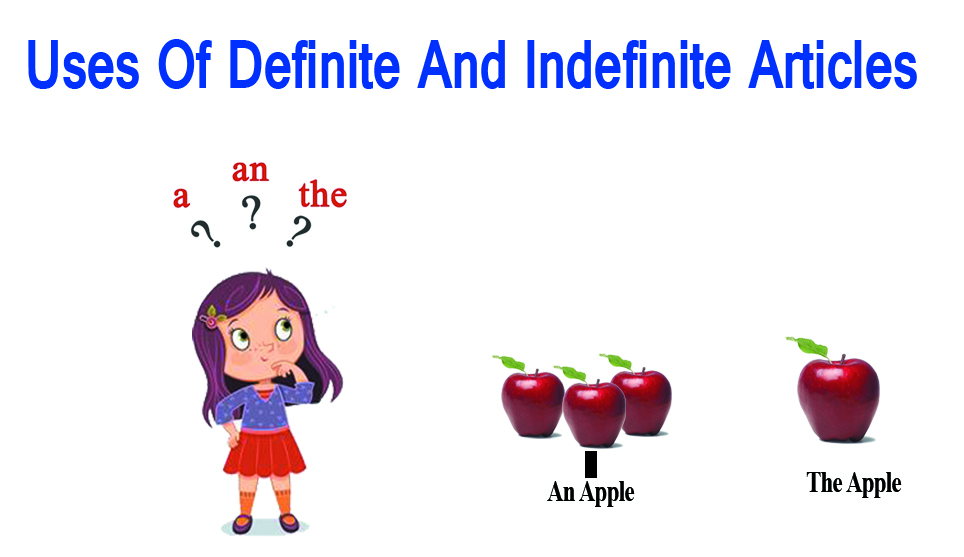 How To Use Definite And Indefinite Articles Differences Between A An 