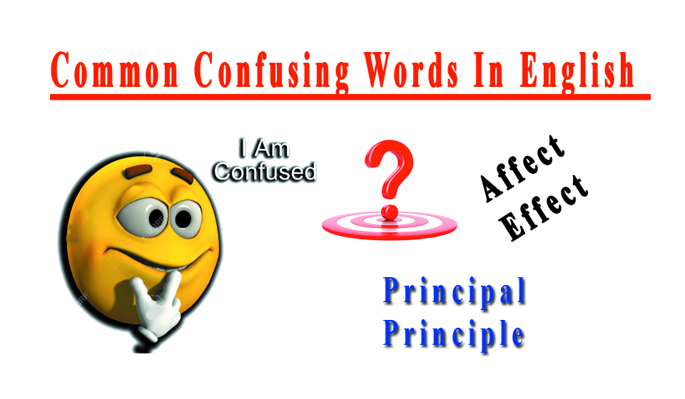 Common Confusing Words In English For ESL Learners